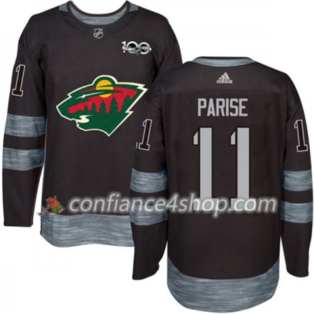 Adidas Maillot de Hockey Minnesota Wild Zach Parise 11 1917-2017 100th Anniversary Noir Authentic - Homme Adidas Maillot de Hockey Minnesota Wild Zach Parise 11 1917-2017 100th Anniversary Noir Authentic - Homme